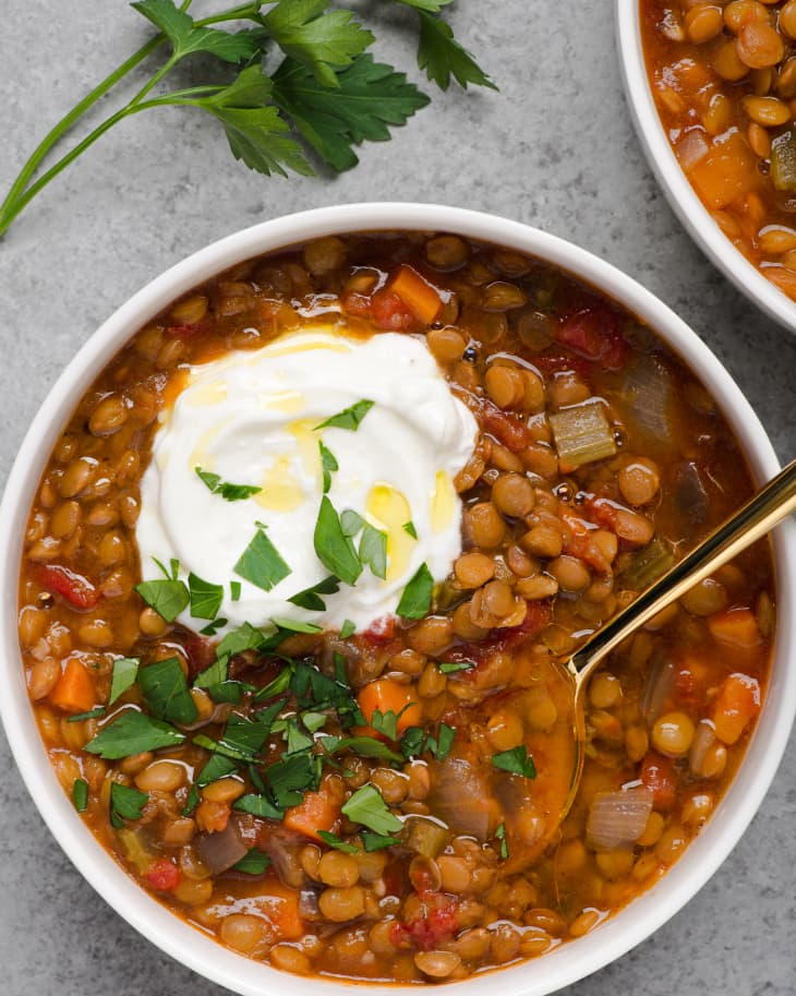 Lentil soup recipe pressure cooker best sale