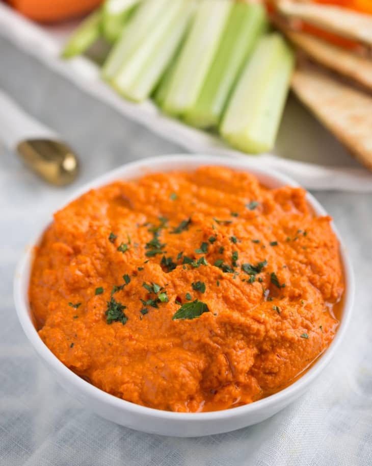 Recipe Roasted Red Pepper & Marcona Almond Dip The Kitchn