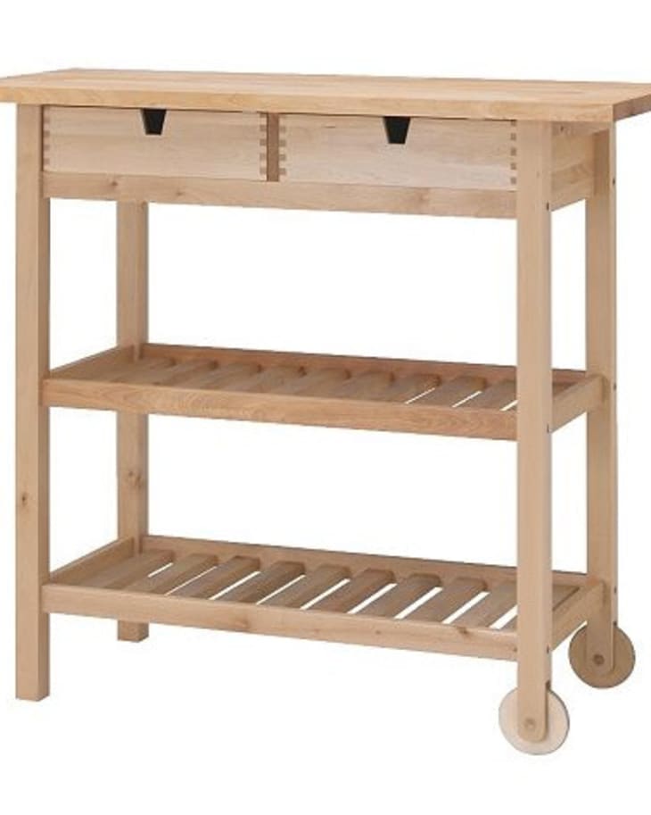 Wood Top Kitchen Carts High & Low Kitchn