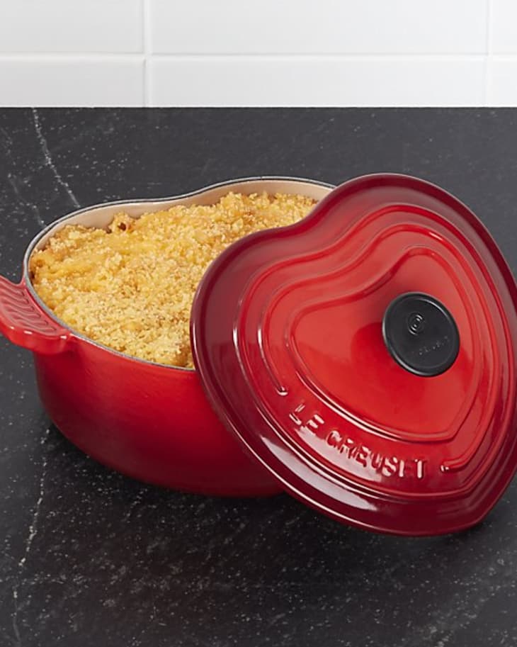 Holiay-Themed Le Creuset - Heart-Shaped | The Kitchn