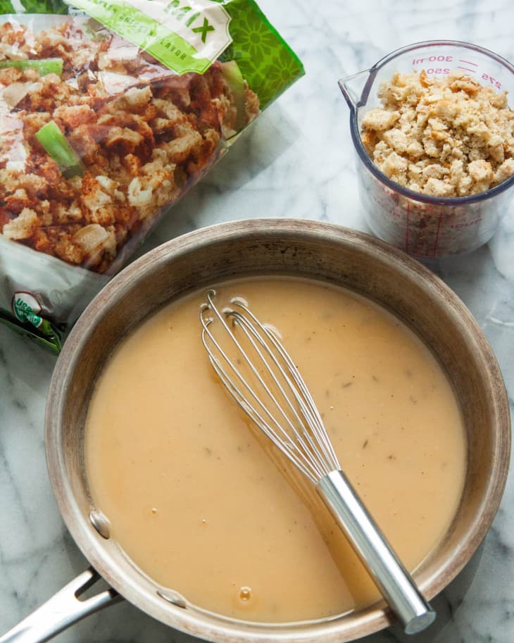 Can You Actually Thicken Gravy with Stuffing? The Kitchn