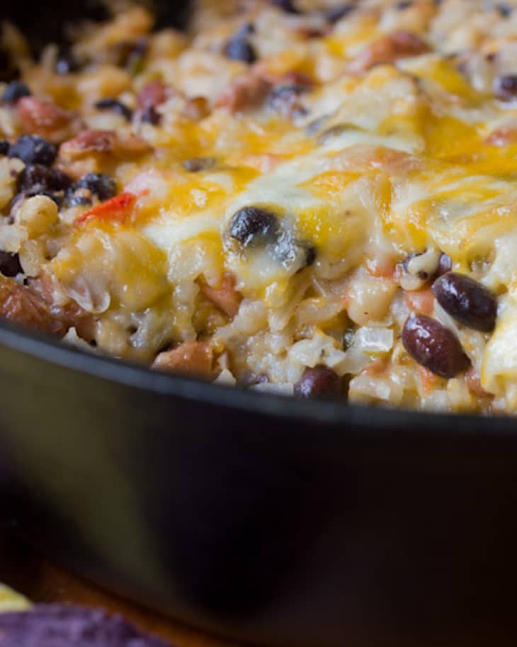 Tailgate Recipe Santiago Salsa (Beans and Rice Dip) The Kitchn