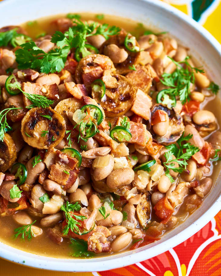 Recipe Slow Cooker Charro Beans (Cowboy Beans) The Kitchn