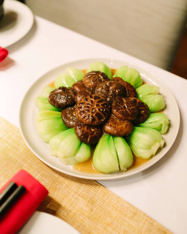Recipe Braised Shiitake Mushrooms with Baby Bok Choy The Kitchn