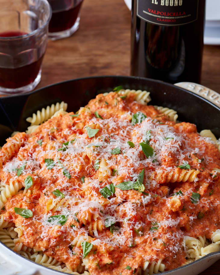 Roasted Red Pepper Alfredo The Kitchn