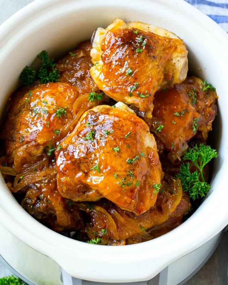 This Slow Cooker Apricot Chicken Is Salty-Sweet Perfection | The Kitchn