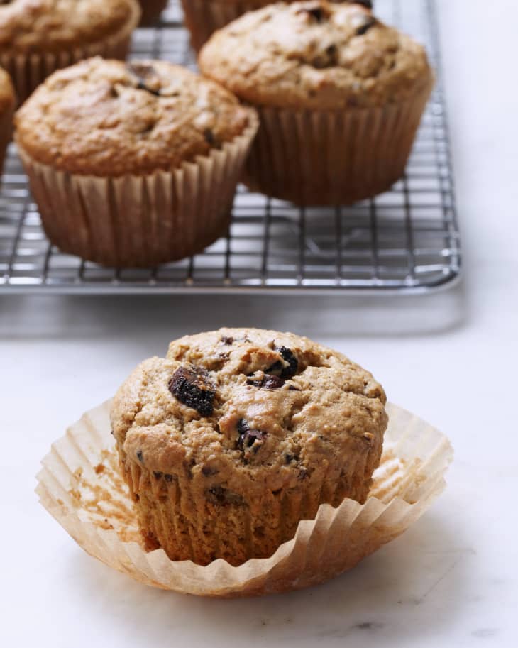 Recipe: One-Bowl Oat Muffins with Figs and Hazelnuts | The Kitchn