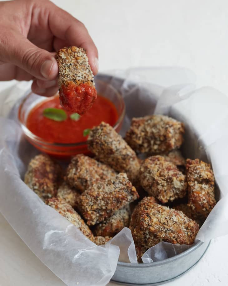 Recipe Eggplant Parmesan TwoBite Tots The Kitchn