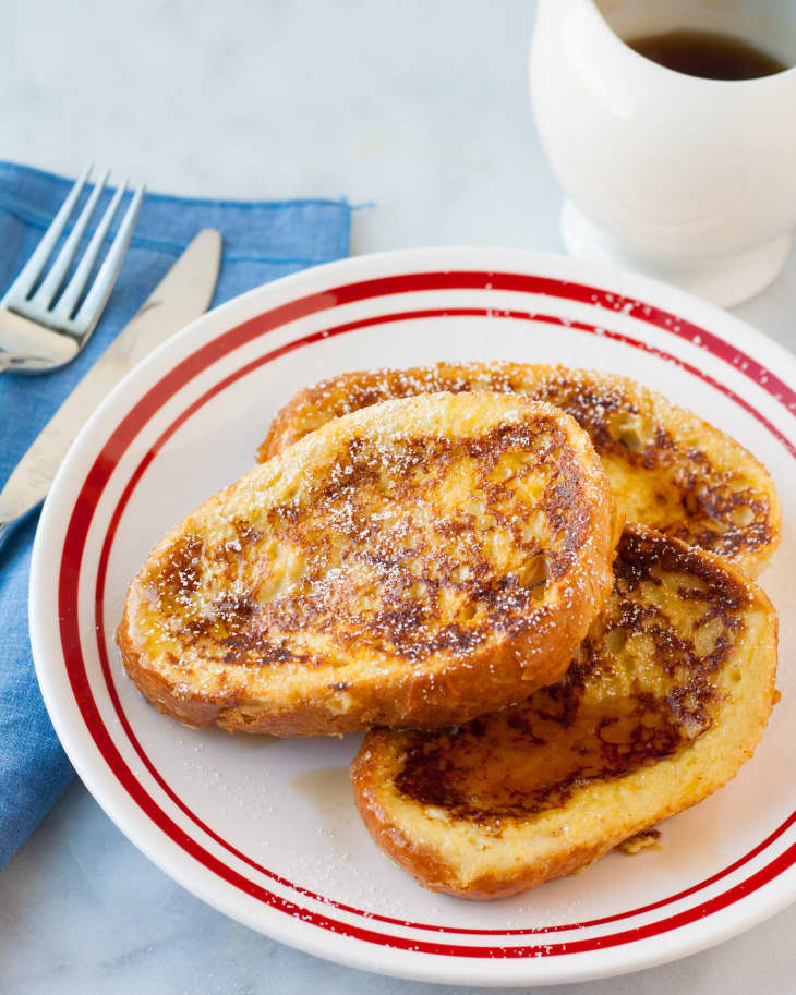 Why Leftover Eggnog Makes the Best French Toast The Kitchn