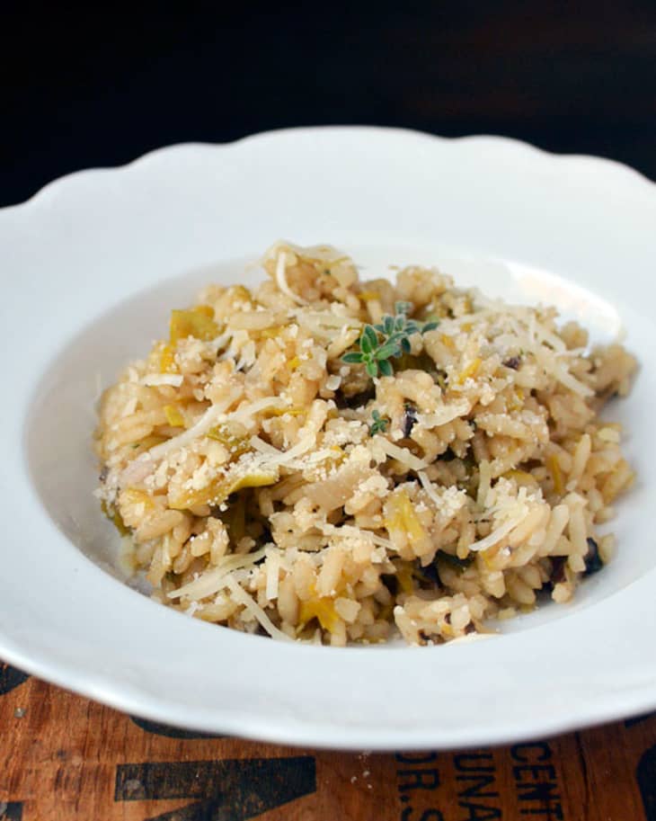 Mushroom and Leek Risotto Recipe (Savory and Creamy) The Kitchn