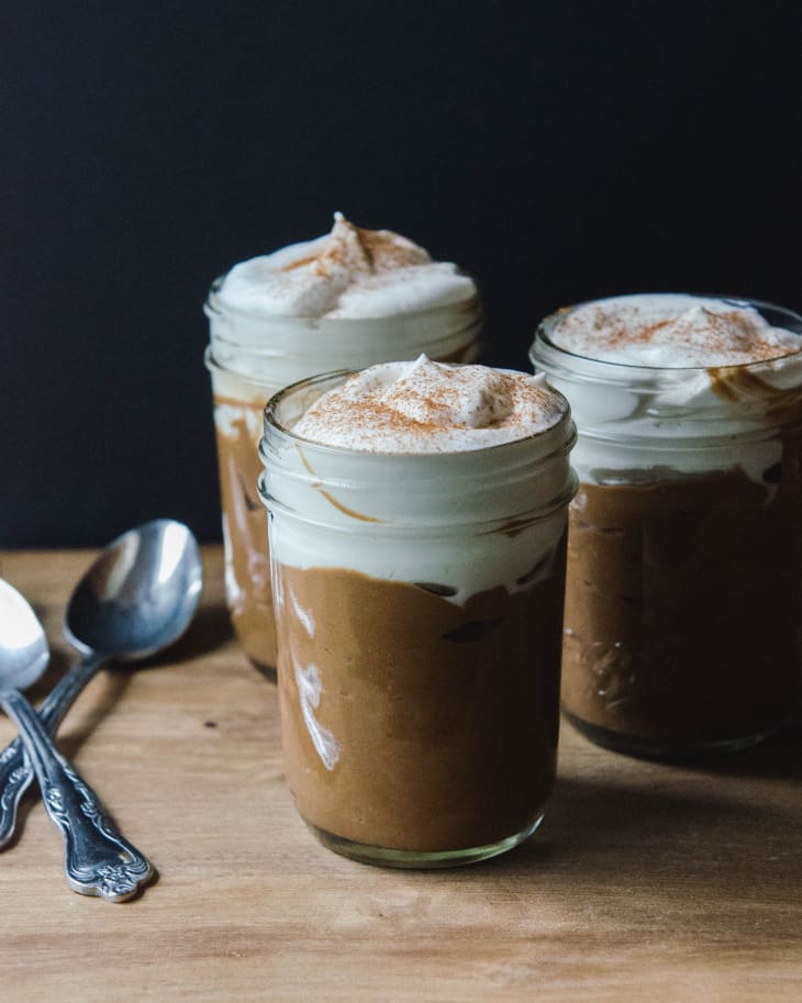 Recipe Chocolate Pudding Cups with Coconut Cream The Kitchn
