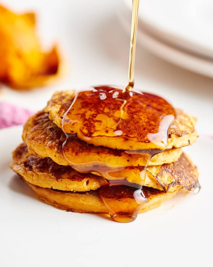 Sweet Potato Pancakes Recipe (2 Ingredients, GlutenFree) The Kitchn