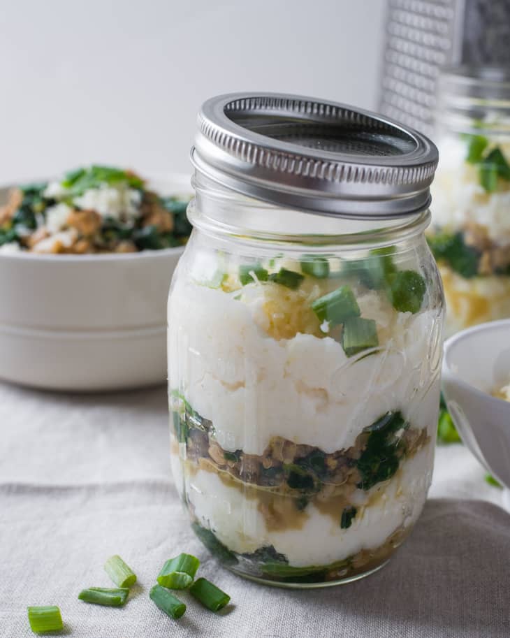 Recipe Savory Grits Breakfast Parfaits The Kitchn