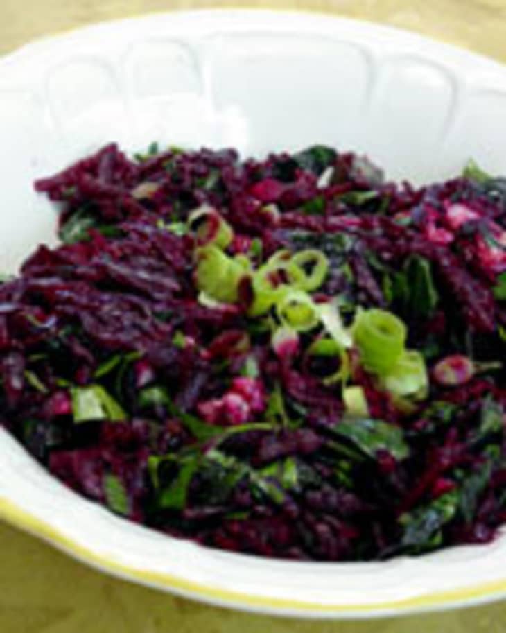 Recipe Grated Beet Salad with Blue Cheese The Kitchn