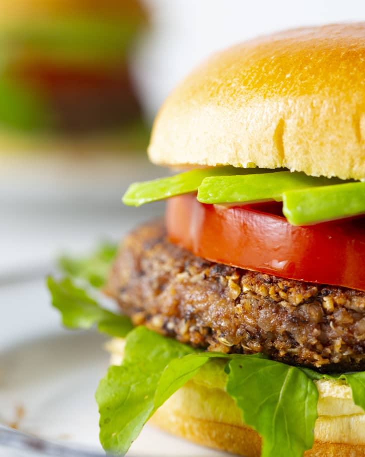 Black Bean and Walnut Veggie Burger The Kitchn