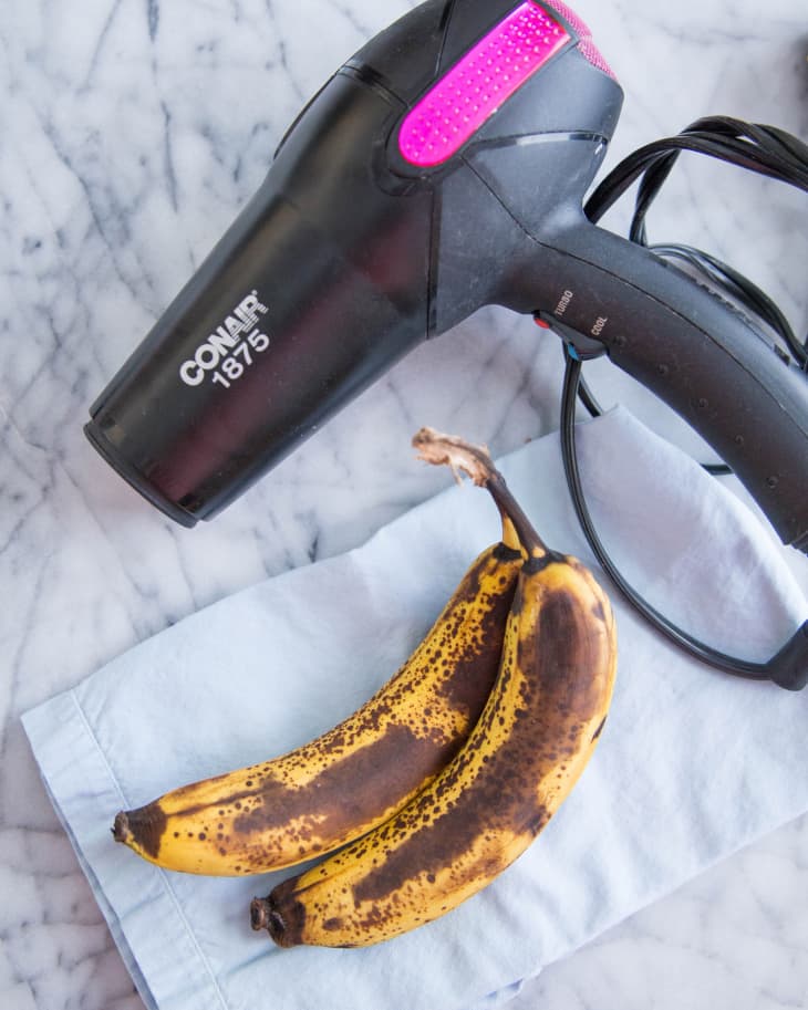 Can You Really Revive an Overripe Banana with a Hair Dryer? The Kitchn