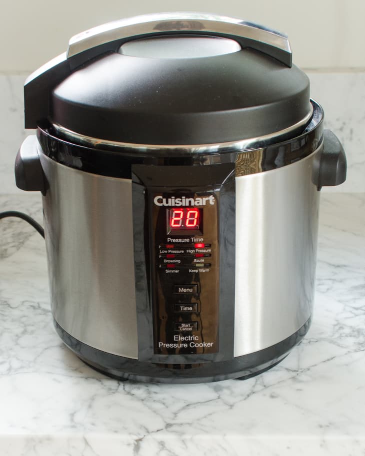Cuisinart pressure cooker air fryer lid top