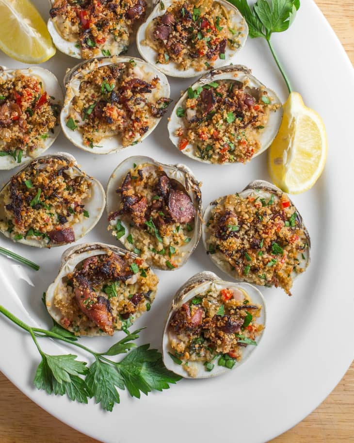 Clams Casino Recipe (With Breadcrumbs & Bacon) The Kitchn