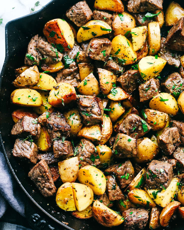 Garlic Butter Herb Steak Bites The Recipe Critic The Kitchn