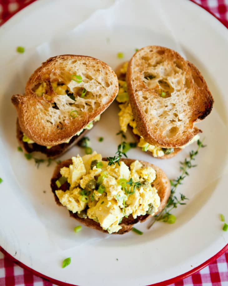 Vegan Recipe Lemony Eggless Egg Salad The Kitchn