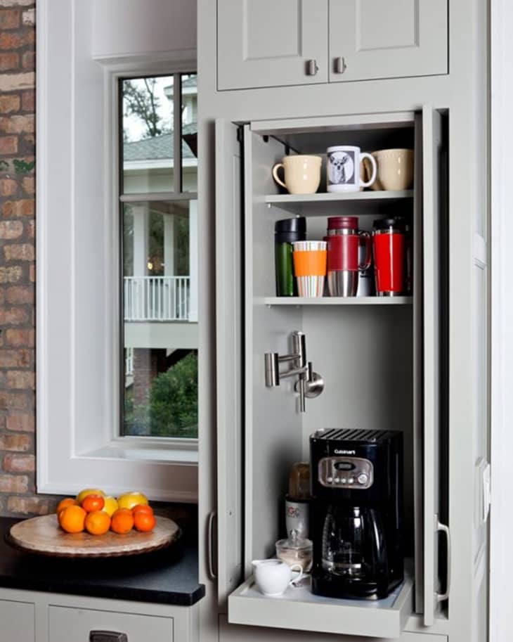 Coffee sales kitchen cabinet