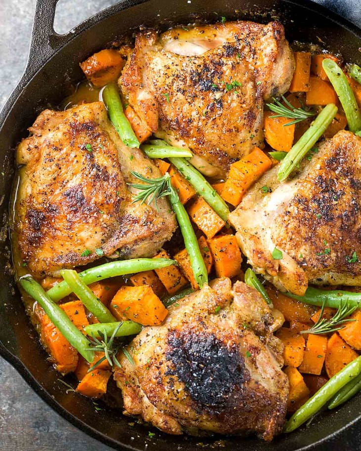 Make This One-Pan Maple-Mustard Chicken for Dinner Tonight | The Kitchn