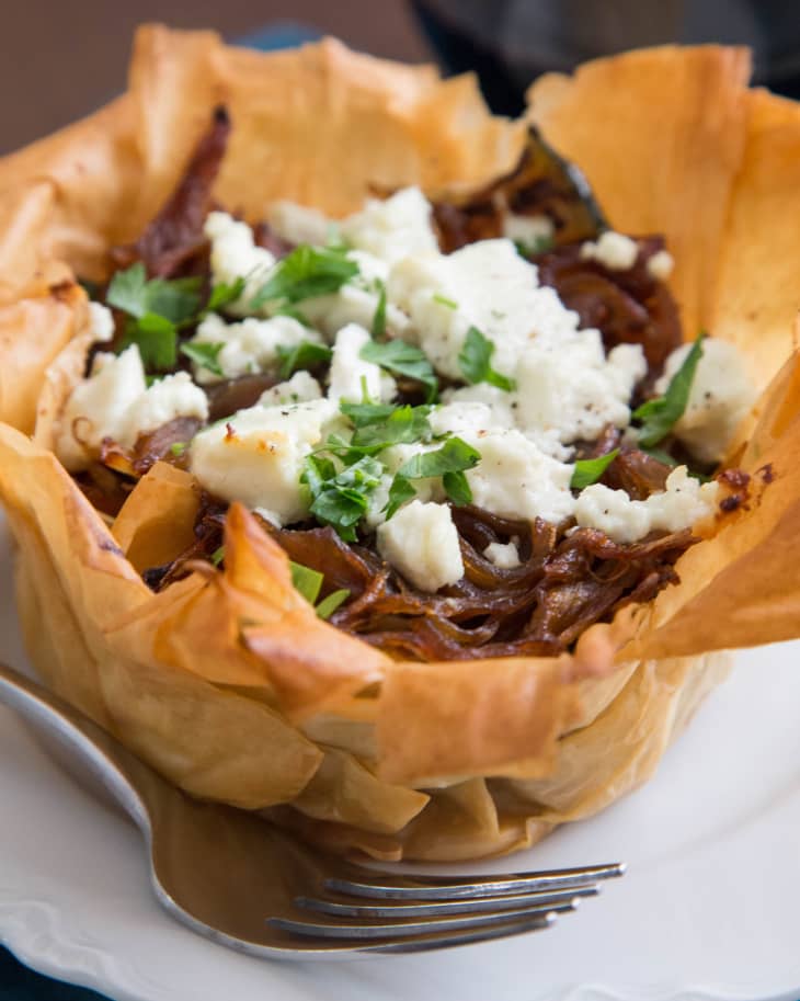 Recipe Goat Cheese Tart with Roasted Eggplant, Zucchini, and