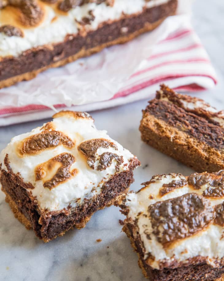 Recipe S’mores Brownies The Kitchn