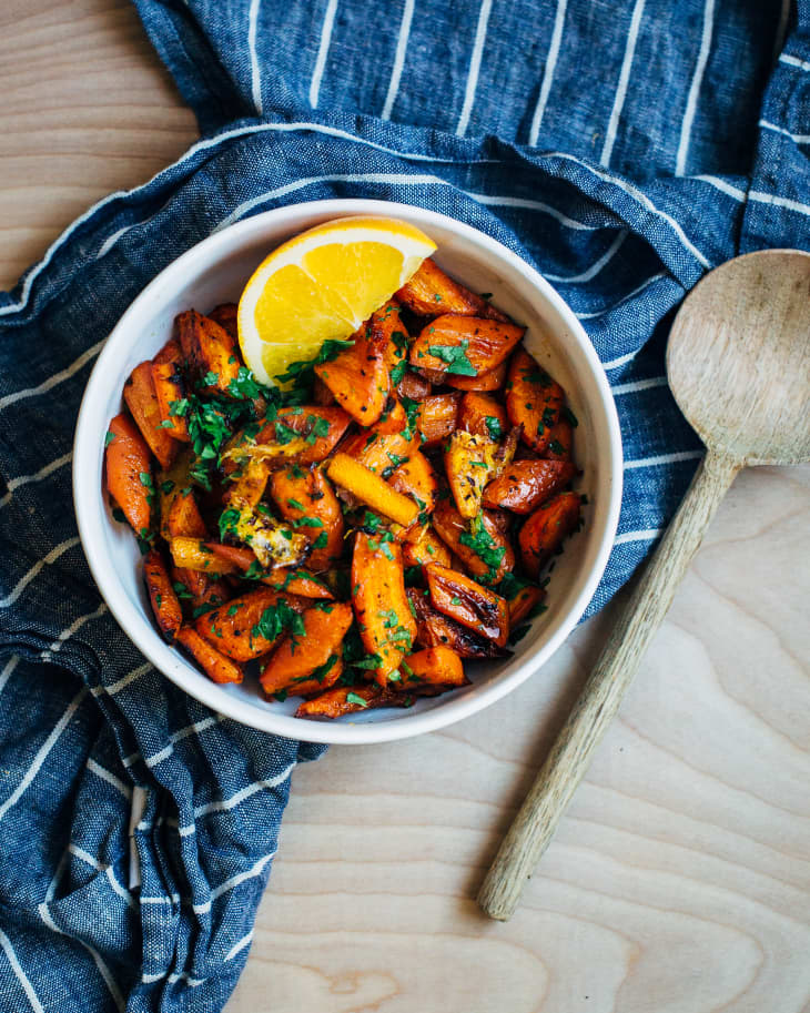 Roasted Carrots with Orange The Kitchn