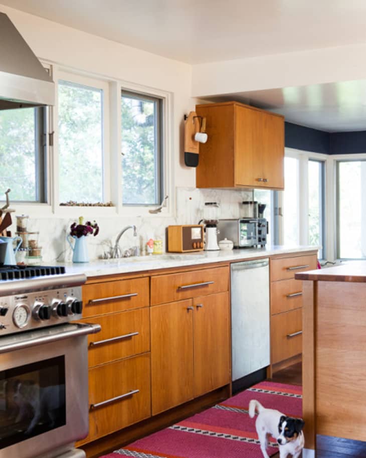 Ugly Kitchen Floor? Change It with a Floor Cloth The Kitchn