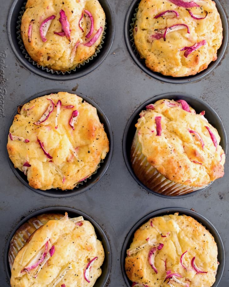Recipe Savory Radish and Goat Cheese Muffins The Kitchn