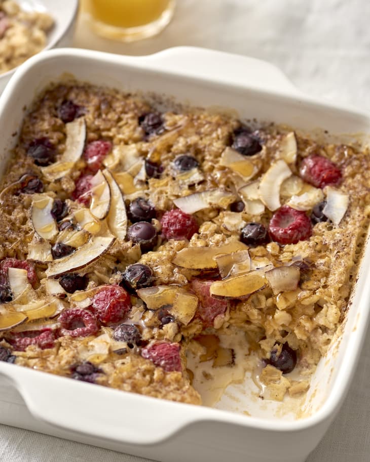 Overnight Baked Oatmeal Recipe (Easy, Make-Ahead Method) | The Kitchn