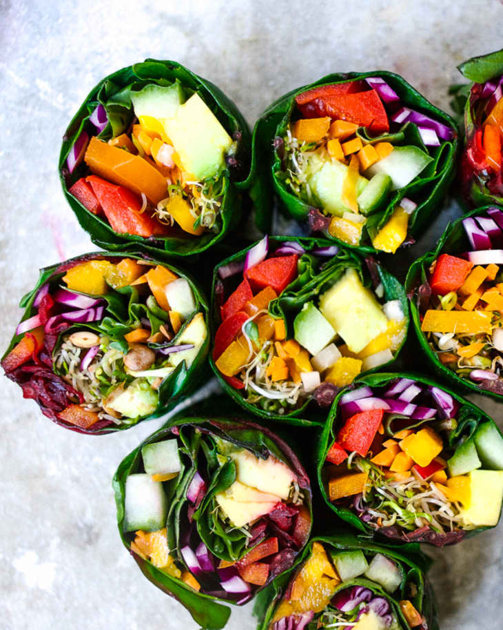 Eat the Rainbow with These Colorful Veggie Rolls | The Kitchn