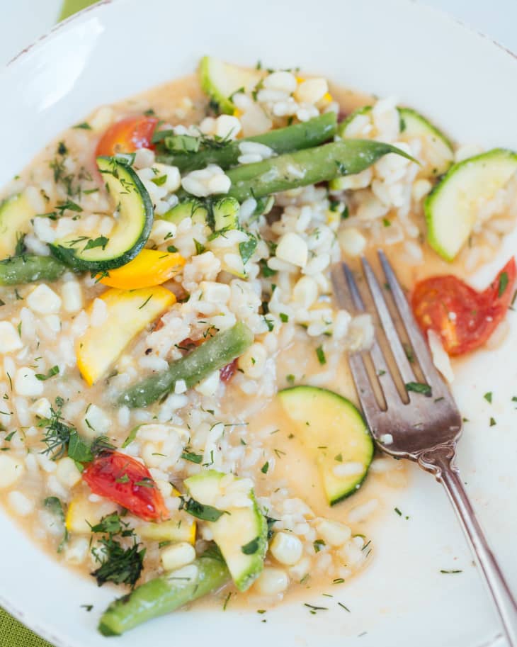 Recipe Farmers Market Risotto The Kitchn