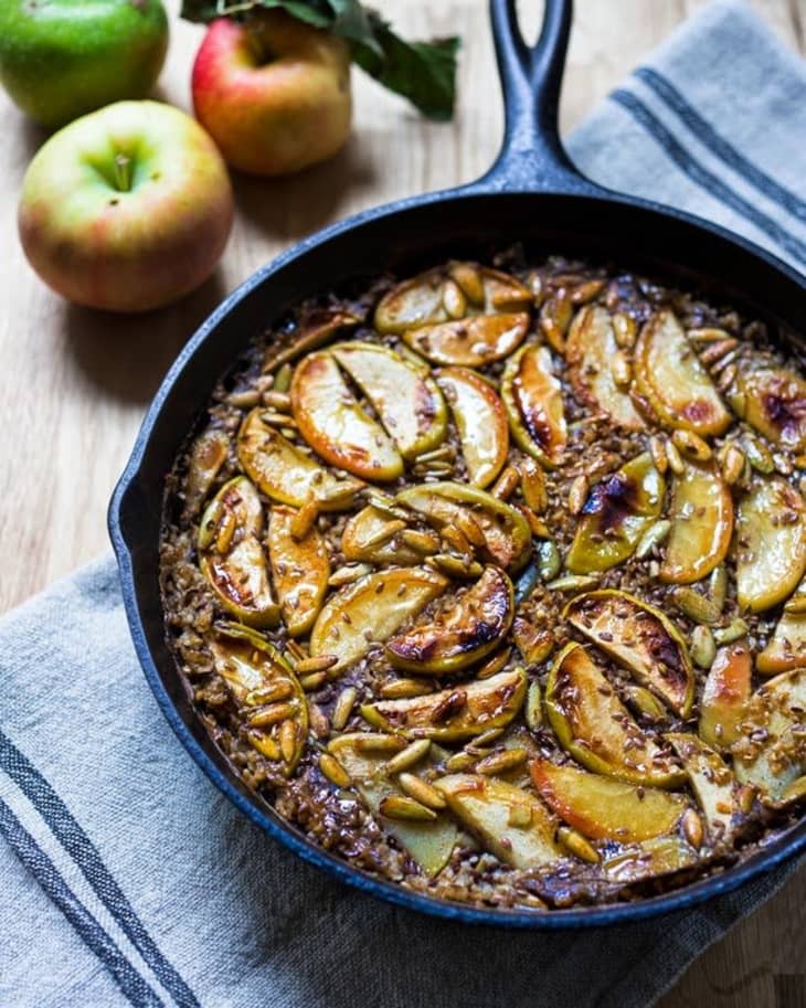 These Steel Cut Oats Obviously Belong in Your Cast Iron Skillet The