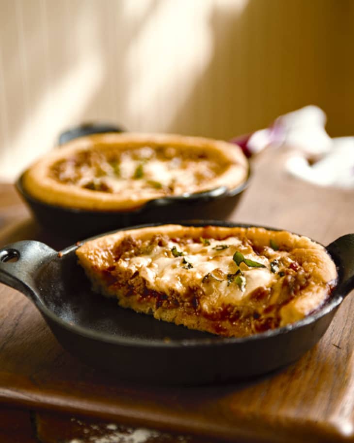 ChicagoStyle DeepDish Pizza & NoKnead Cornmeal Crust Cookbook Review & Recipe from Artisan