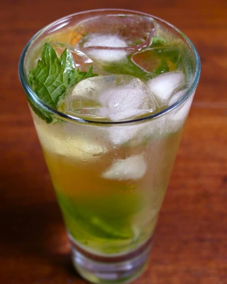 Recipe Review: Icy-Cool Green Tea Mojitos Straight Up Cocktails and ...