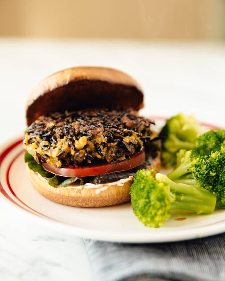 Recipe Wild Rice Burgers The Kitchn