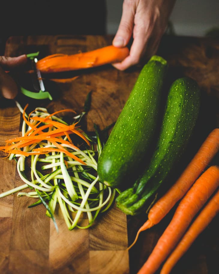 The Best Tool for Vegetable Ribbons A Julienne Peeler The Kitchn