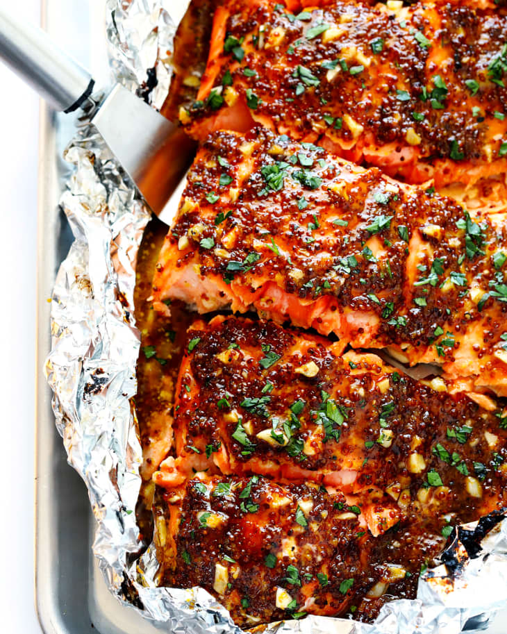 Gimme Some Oven's Honey Mustard Salmon in Foil | The Kitchn