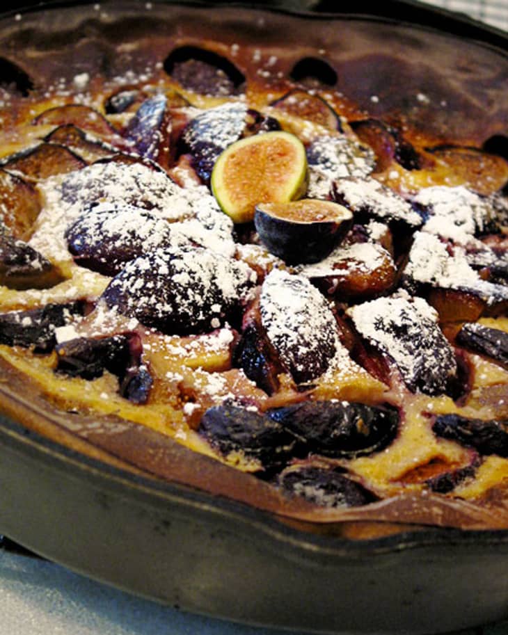 Breakfast Recipe Plum and Fig Flognarde The Kitchn