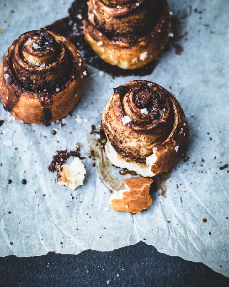 Recipe Pretzel Cinnamon Rolls The Kitchn