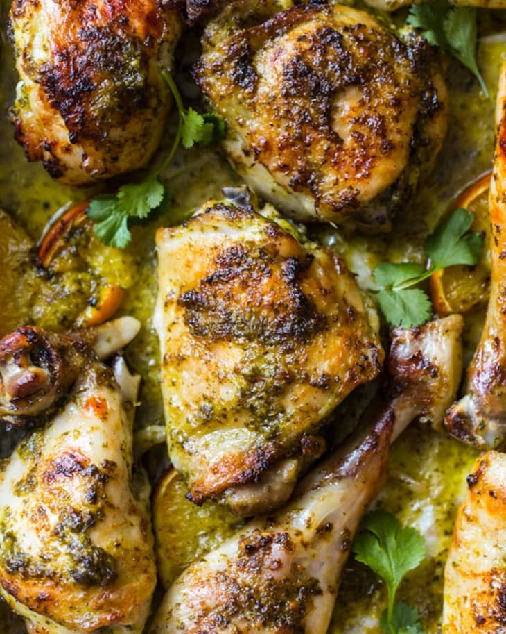 Herby One Pan Chicken with Oranges - The Saucy Kitchen | The Kitchn