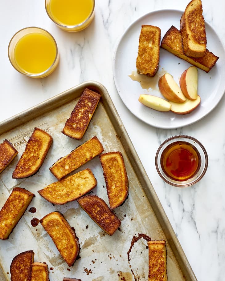 Frozen French Toast Sticks from Scratch The Kitchn