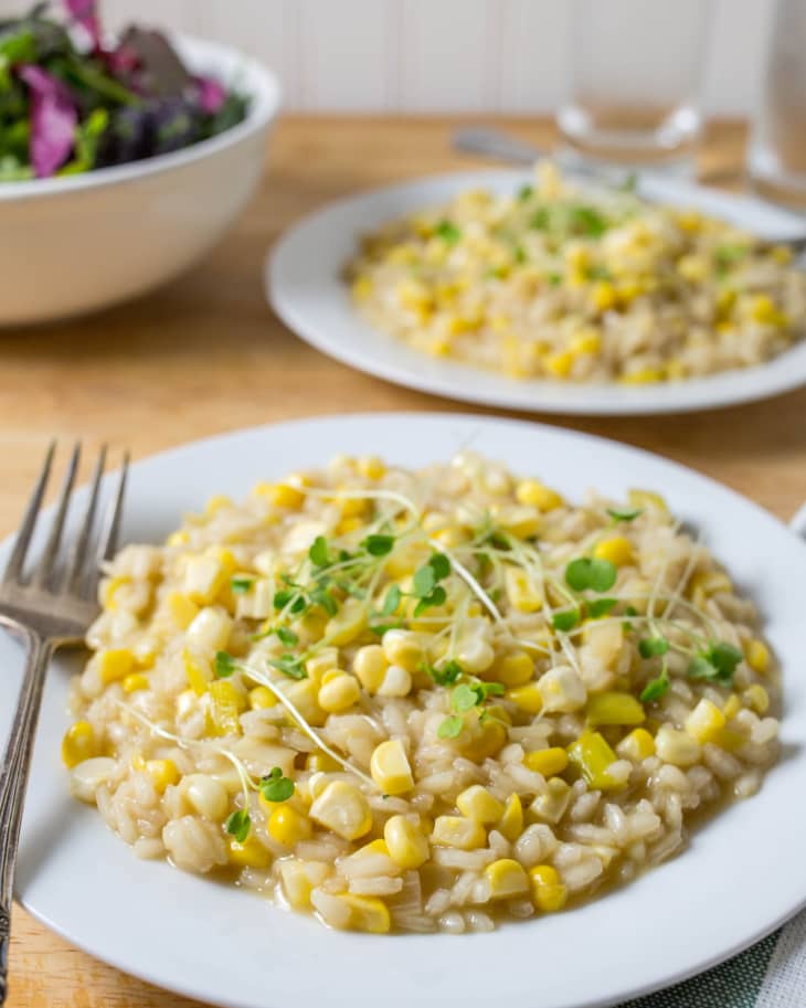 Recipe Sweet Corn Risotto The Kitchn