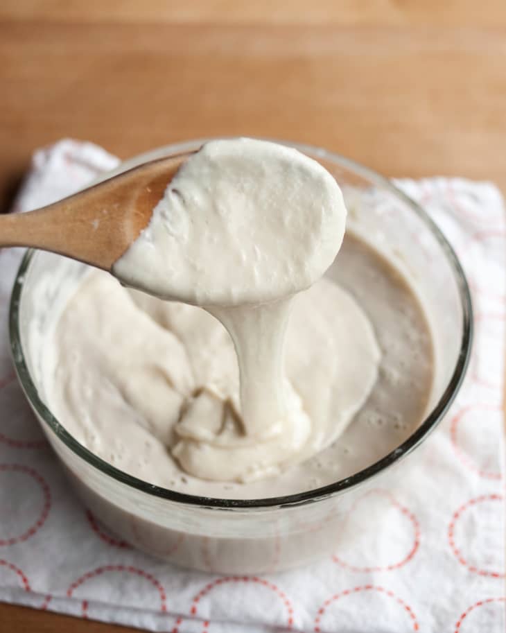 Sourdough Starter Ready for Baking Double Volume Test The Kitchn