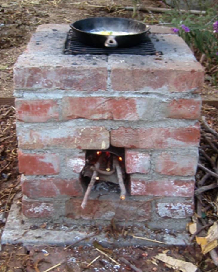 Look! DIY Outdoor Stove The Kitchn