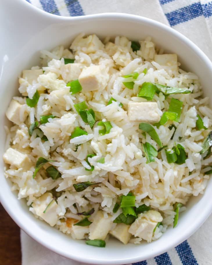 Recipe Fried Rice with Thai Basil and Tofu The Kitchn