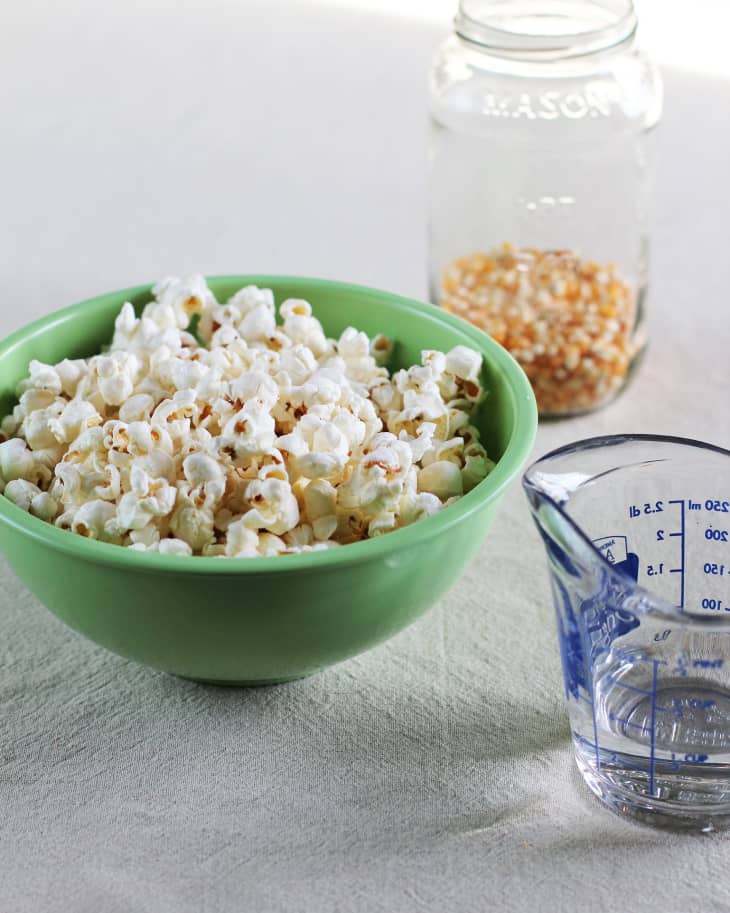 Can You Make Stovetop Popcorn With Water Instead of Oil? The Kitchn