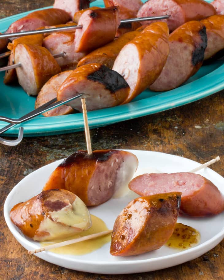 Grilled smoked shop sausage recipes